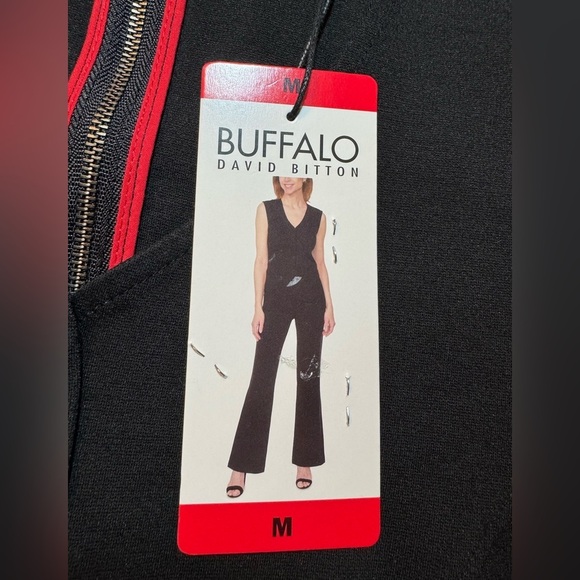 Buffalo by David Bitton Ponte Jumpsuit M - Picture 12 of 13